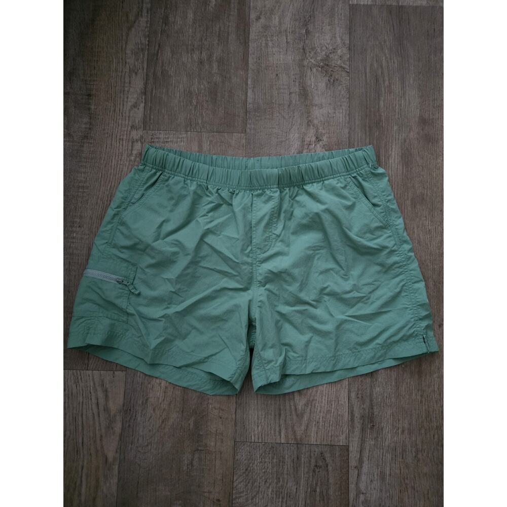 MERRELL Shorts Men's Size XL Green Workout Activewear Running Hiking Water Fun